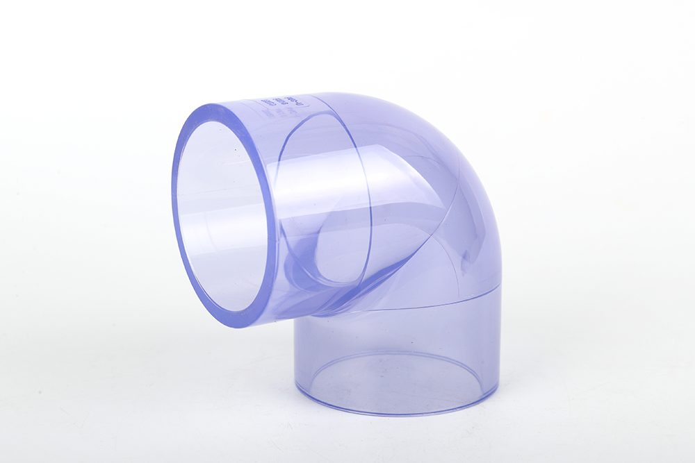 正定透明 90 度弯头